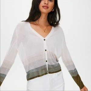 🆕NWT Aritzia little moon novo cardigan light cardigan size Small